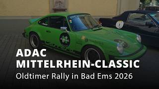 ADAC Mittelrhein Classic: Die Oldtimer-Rallye in Bad Ems