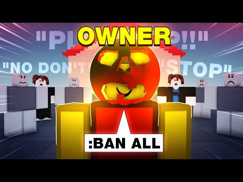 THE FIRST PERSON TO JOIN THIS ROBLOX GAME GETS ADMIN...