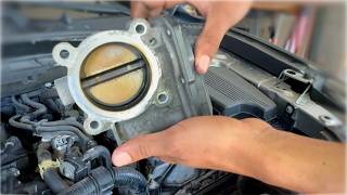 2014 Mazda cx5 throttle body removal and cleaning part 2 (cleaning)