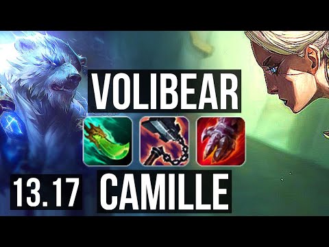 VOLI vs CAMILLE (TOP) | Rank 4 Voli, Godlike | NA Grandmaster | 13.17