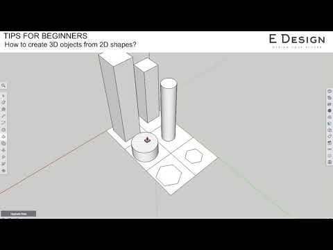 GETTING STARTED with SketchUp Free - Part 1 - TIP FOR BEGINNERS
