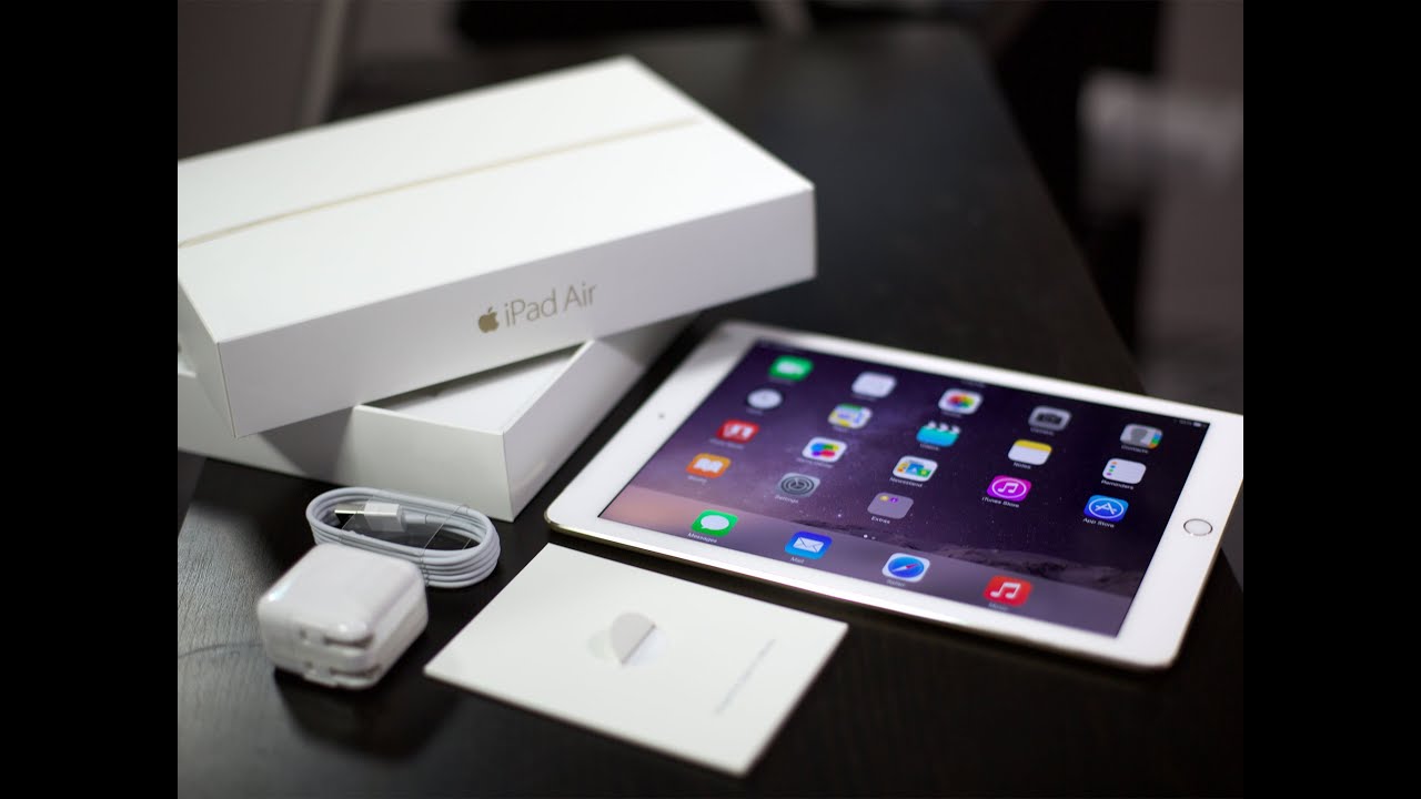 iPad Air 2 unboxing and hands-on! - YouTube