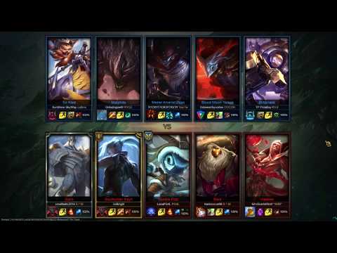 MIDLANE - Fizz vs Ziggs ( FREE WILLY) - LunaPG4L