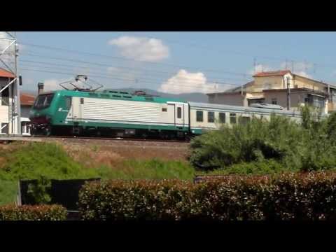 Il treno regionale e l'invio di ETR350 per la FER (Pistoia 14 Maggio 2013)