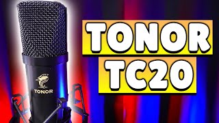 Video thumbnail for GREAT Sounding Microphone | Tonor TC20 Microphone and T20 Boom Arm Review | FULL MIC KIT by Andyhhhdx