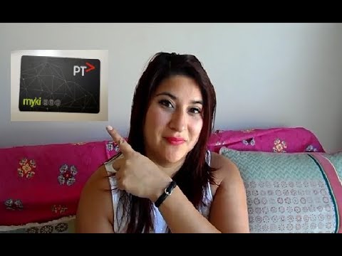 Tarjeta MYKI + carga de Dinero | (corto) | Chilena en Australia