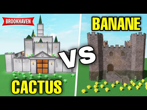 LE ROYAUME CACTUS VS LE ROYAUME BANANE ! (ÇA TOURNE MAL) ROBLOX - BROOKHAVEN RP