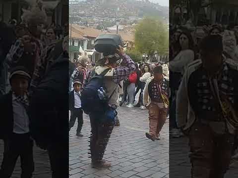 Chumbivilcas Presente en la Plaza Mayor de Cusco Perú