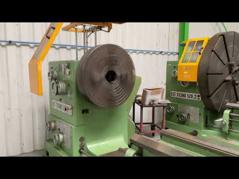 EST TICINO Turning lathe ET BM 520 x 3000 mm MACH4METAL Facing Lathe universal turning 3861 3/5