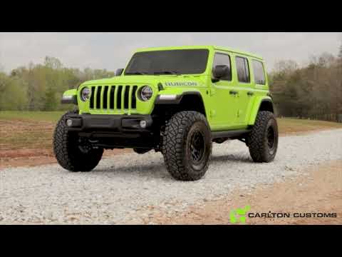 Carlton Customs: 2021 Gecko Green Jeep Wrangler
