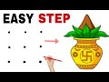 Easy Kalash Drawing // How to draw Kalash