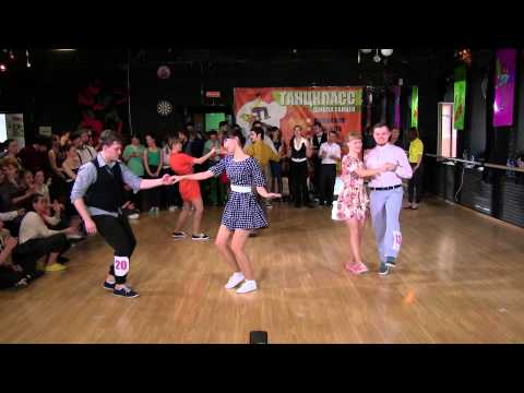 Boogie Woogie C-Class Prelims Runner's-up Round Heat 1 — Russian Swing Dance Championship 2015
