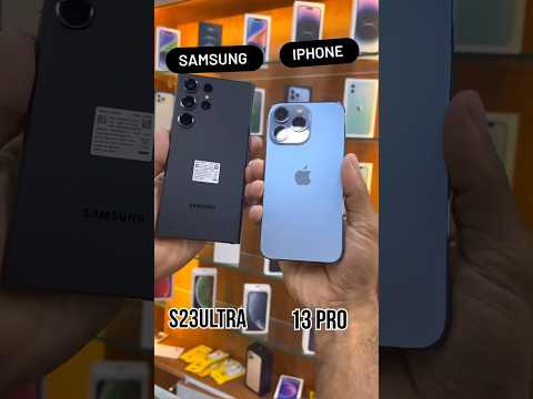 Galaxy s23 Ultra vs iPhone 13 Pro camera test | iPhone vs Samsung