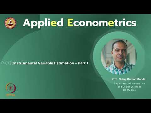 Instrumental Variable Estimation - Part I