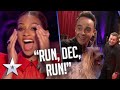 TOO FUNNY Dog Chases Ant Around The Stage I Audition I BGT Series 9