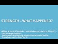 Drs. Bill Harris and Kristina Harris Jackson: The STRENGTH Study - What Happened?