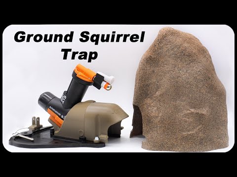 Insane Power! The TerraTrap GS Ground Squirrel Trap - Goodnature A18 - Mousetrap Monday