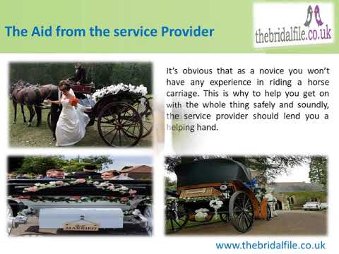 Wedding Horse Drawn Carriages In UK – How to get it?