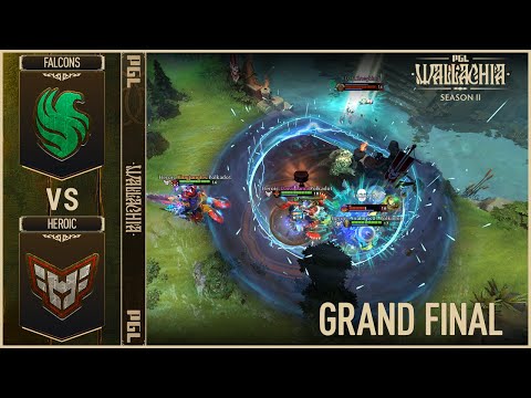 INCREDIBLE GRAND FINAL! FALCONS vs HEROIC - OFFICIAL HIGHLIGHTS - PGL Wallachia S2 | DOTA2