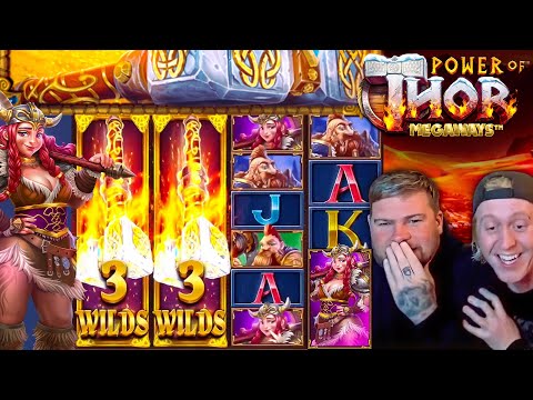 🔨 HAMMER TIME! HUGE WIN on Power of Thor Megaways! 💥