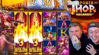 🔨 HAMMER TIME! HUGE WIN on Power of Thor Megaways! 💥