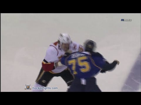 Tim Jackman vs Ryan Reaves Nov 25, 2011