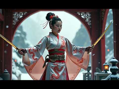 Neon Samurai Warriors | Cyberpunk Samurai Action | AI Cinematic Video | Super Panavision 70