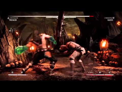 Mortal Kombat X Tremor Mix Up Reset Tech Combo Compilation (All Variations)