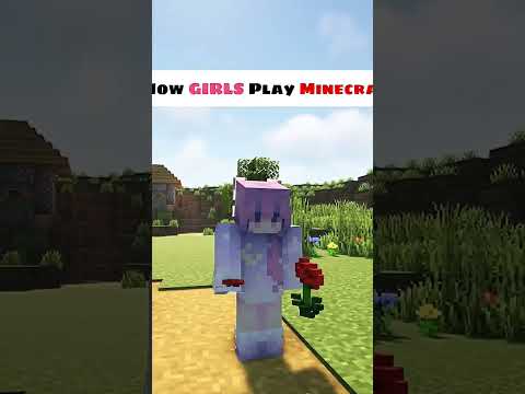 Minecraft Ultimate Battle: Girl VS Boy! 🔥 #shizo #clickbait