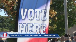 Early voting begins in Tennessee