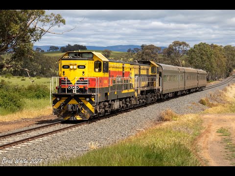 Trackside: SSR's 4911 and 4917 on 9723V & 9718V AK Car testing runs- 17th & 19th October 2021