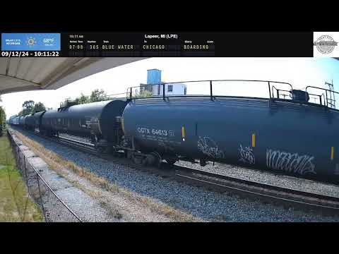 EAST VIEW #9/12/24 Of A CN #IDM39931 WB Train Long-haul Manifest Of Mixedfreight Leading With CN Dou