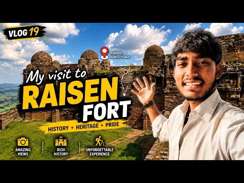 Visit Raisen Fort | History + Scenic View | MP Travel Vlog #umeshshahvlogs