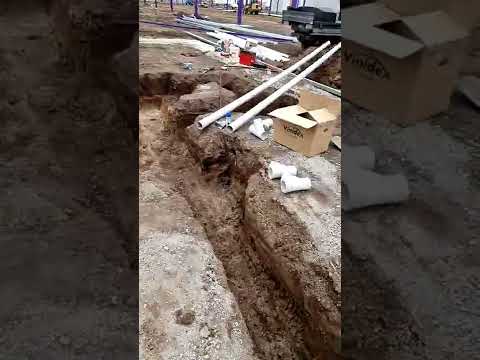 Sewer details digging