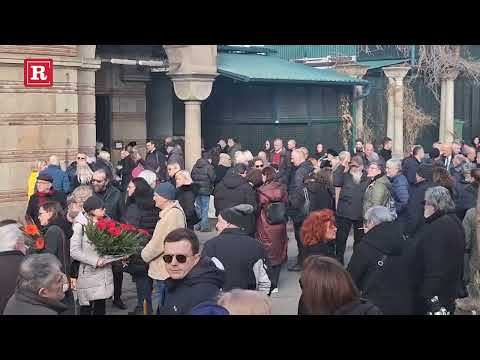 Veliki broj ljudi se okupio da se oprosti od Senke Veletanlić