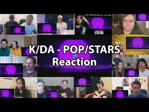 K/DA - POP/STARS Music Video "Reaction Mashup"