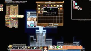 Playbad: Dungeons of Dredmor (PC), Level 17 through 19 Warrior/Rogue, dungeon level 7, Part 3 of 6