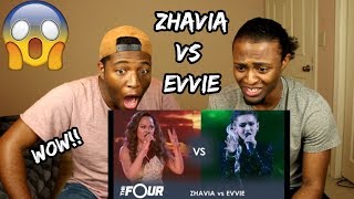 Zhavia vs Evvie: THE BATTLE OF THE SEASON!!! | Finale | The Four (REACTION)