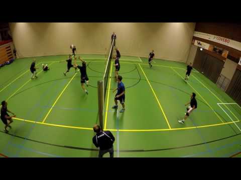 Sliedrecht sport heren 1 speelt een oefenwedstrijd tegen Ekspalvo Dordrecht Heren 1