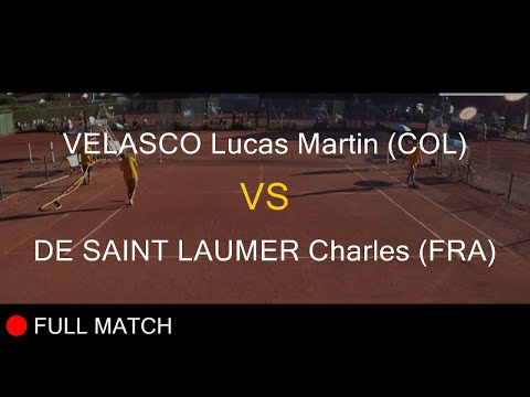 VELASCO Lucas Martin (COL) VS DE SAINT LAUMER Charles (FRA) - La Balle Mimosa 2022