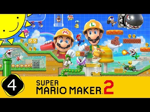 Let's Play Super Mario Maker 2 | Part 4 - On/Off Switches Galore | Blind Gameplay Walkthrough