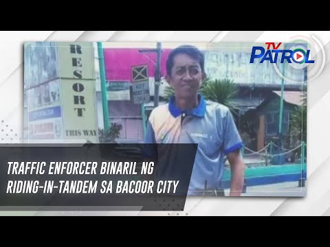Traffic enforcer binaril ng riding-in-tandem sa Bacoor City TV Patrol