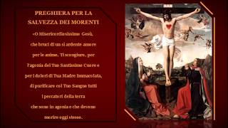 Preghiera per la salvezza dei morenti