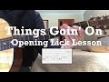 Lynyrd Skynyrd - Things Goin' On Guitar Lesson - Acoustic With Tab