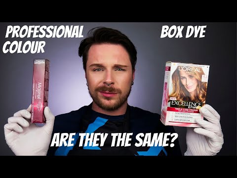 Box Dye Vs Professional Colour | Is home dye bad for your hair? | L'oreal Excellence Colour Review