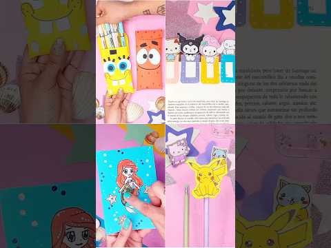 💫 4 DIY para la escuela 💫 #diy #tutorial #manualidades #craft #art #shorts