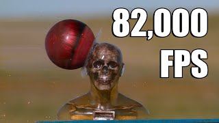 400 MPH Bowling Ball to the Dome with @howridiculous  - The Slow Mo Guys