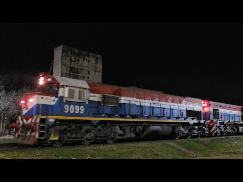 [4K] Mega-tren vacio de NCA con destino a General Deheza pasando por Marcos Juárez!!!!!!