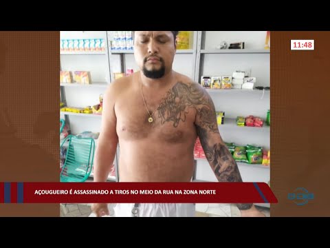 Açougueiro é assassinado a tiros no meio da rua na zona norte 02 08 2022
