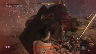 [隻狼（SEKIRO）ボス攻略］芦名七本槍　山内式部利勝の倒し方・忍殺ルート
